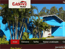 Tablet Screenshot of evidencemotel.com.br